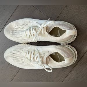 Off white Nike sneakers
